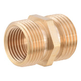 Eastman 20351 3/4 in. MHT x 3/4 in. MIP Tapped 1/2 in. FIP Brass Hose-to-Pipe Adapter