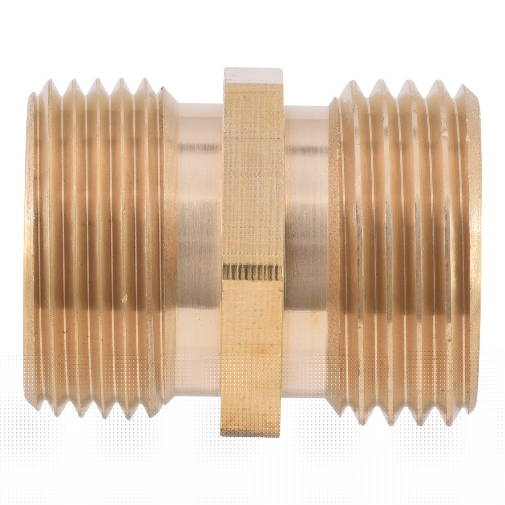 Eastman 20351 3/4 in. MHT x 3/4 in. MIP Tapped 1/2 in. FIP Brass Hose-to-Pipe Adapter - 2
