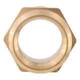 Eastman 20351 3/4 in. MHT x 3/4 in. MIP Tapped 1/2 in. FIP Brass Hose-to-Pipe Adapter - 3