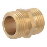 Eastman 20353 3/4 in. MHT x 3/4 in. MHT Tapped 1/2 in. FIP Brass Hose to Pipe Adapter