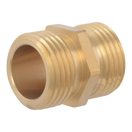Eastman 20353 3/4 in. MHT x 3/4 in. MHT Tapped 1/2 in. FIP Brass Hose to Pipe Adapter