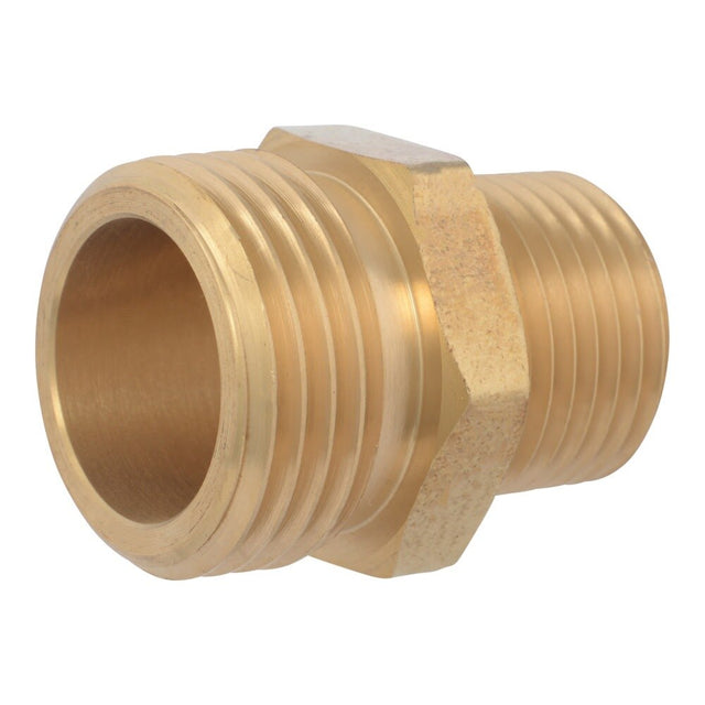 Eastman 20355 3/4 in. MHT x 1/2 in. MIP Brass Hose-To-Pipe Adapter