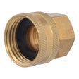 Eastman 20361 3/4 in. FHT x 1/2 in. FIP Brass Swivel Hose Connector