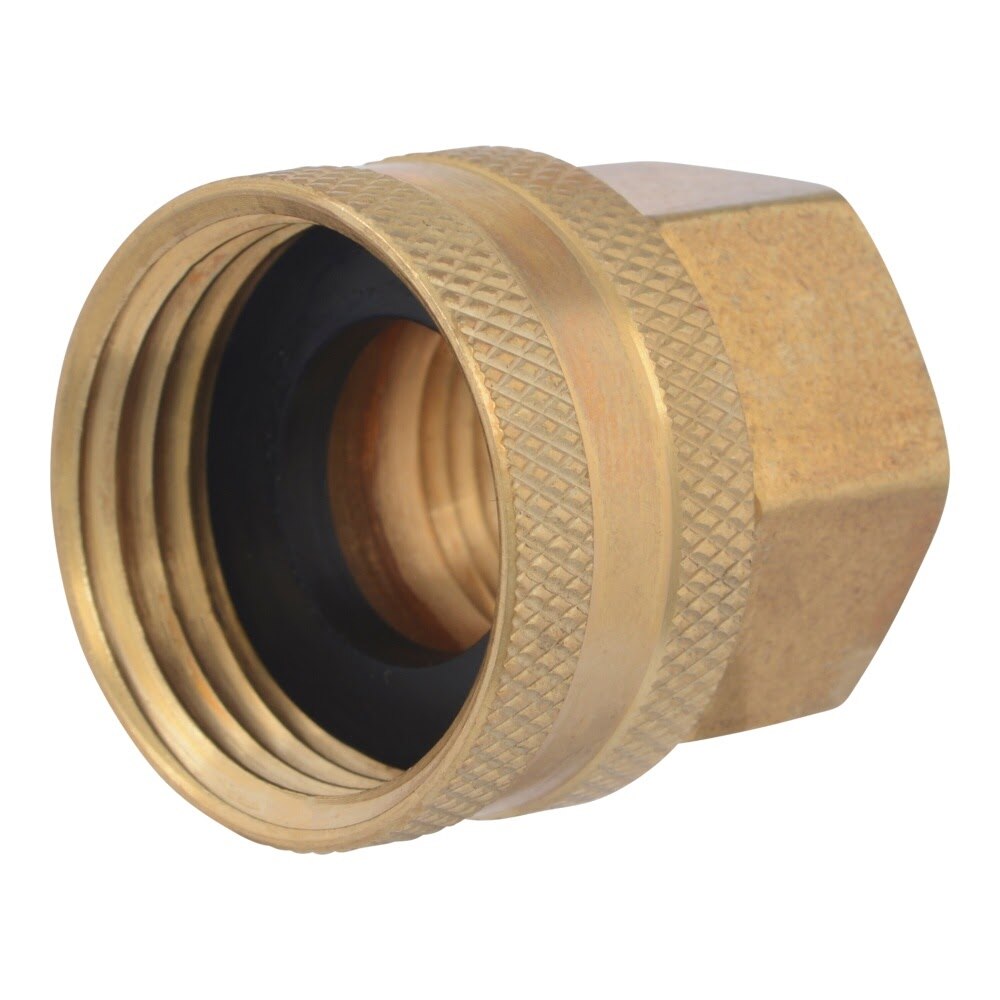 Eastman 20361 3/4 in. FHT x 1/2 in. FIP Brass Swivel Hose Connector