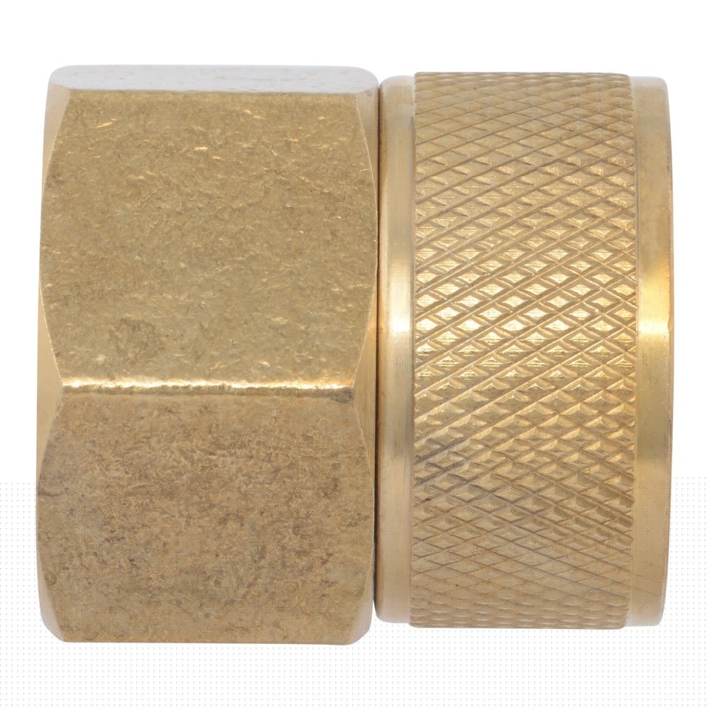 Eastman 20363 3/4 in. FHT x 3/4 in. FIP Brass Swivel Hose Connector - 2