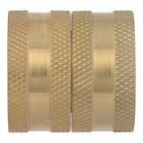 Eastman 20365 3/4 in. FHT x 3/4 in. FHT Brass Swivel Hose Connector - 2