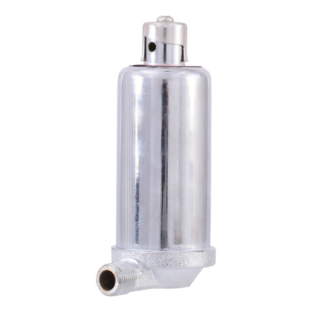 Eastman 20378 1/8 in. Angle MIP Adjustable Brass Radiator Air Valve