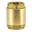 Eastman 20405LF 1 in IPS Lead Free Brass In-Line Check Valve for Backflow Prevention