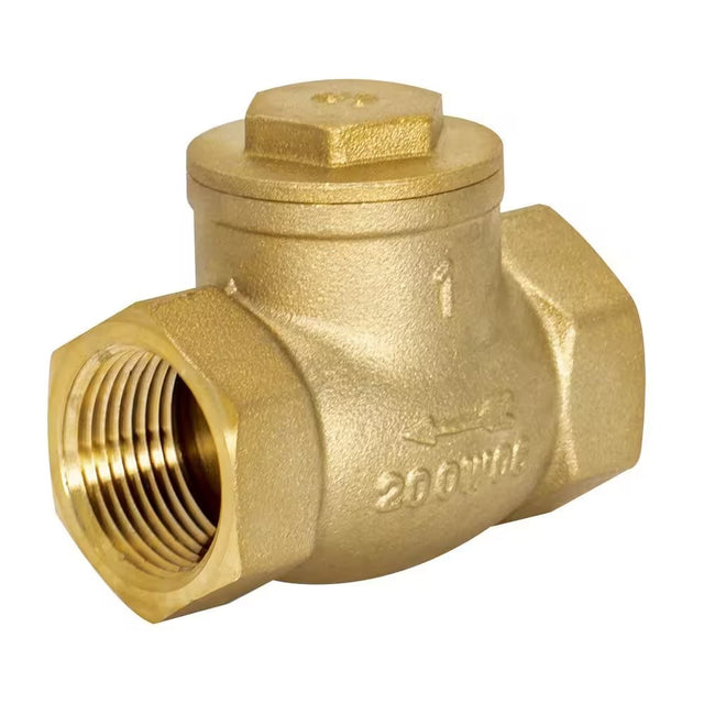 Eastman 20425LF 1 in. IPS Brass Swing Check Valve