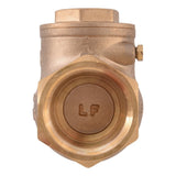 Eastman 20429LF 1-1/2 in IPS Lead Free Brass Swing Check Valve - 3