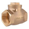 Eastman 20431LF 2 in Brass IPS x IPS Swing Check Valve Lead Free