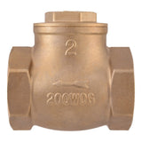 Eastman 20431LF 2 in Brass IPS x IPS Swing Check Valve Lead Free - 2