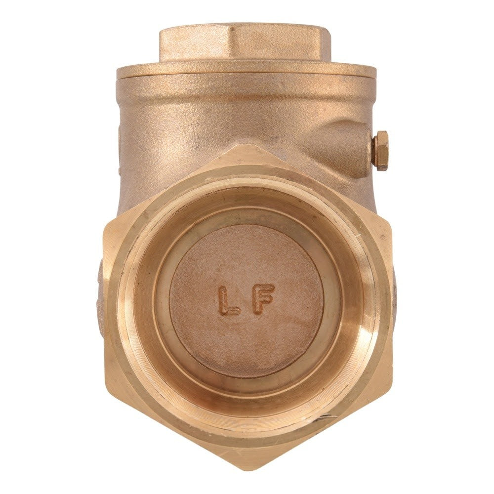 Eastman 20431LF 2 in Brass IPS x IPS Swing Check Valve Lead Free - 3