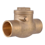 Eastman 20445LF 1 in C x C Lead Free Brass Sweat Swing Check Valve