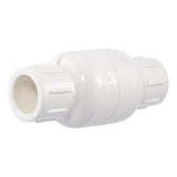Eastman 20452N 1/2 in. Slip x Slip PVC Schedule 40 In-Line Check Valve