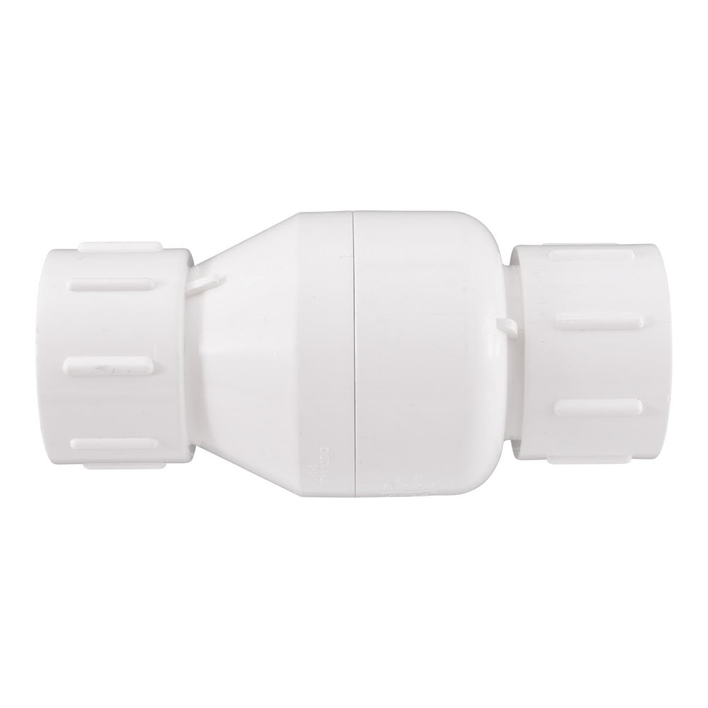 Eastman 20456N 1-1/2 in Slip x Slip PVC Schedule 40 Inline Check Valve - 2