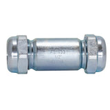Eastman 20562 1/2 in. IPS 3-7/8 in. Long Pattern Galvanized Compression Coupling for Pipe Repair - 3