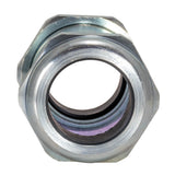 Eastman 20568 1-1/4 in. x 4-5/8 in. Long Pattern Galvanized Steel Compression Coupling - 2