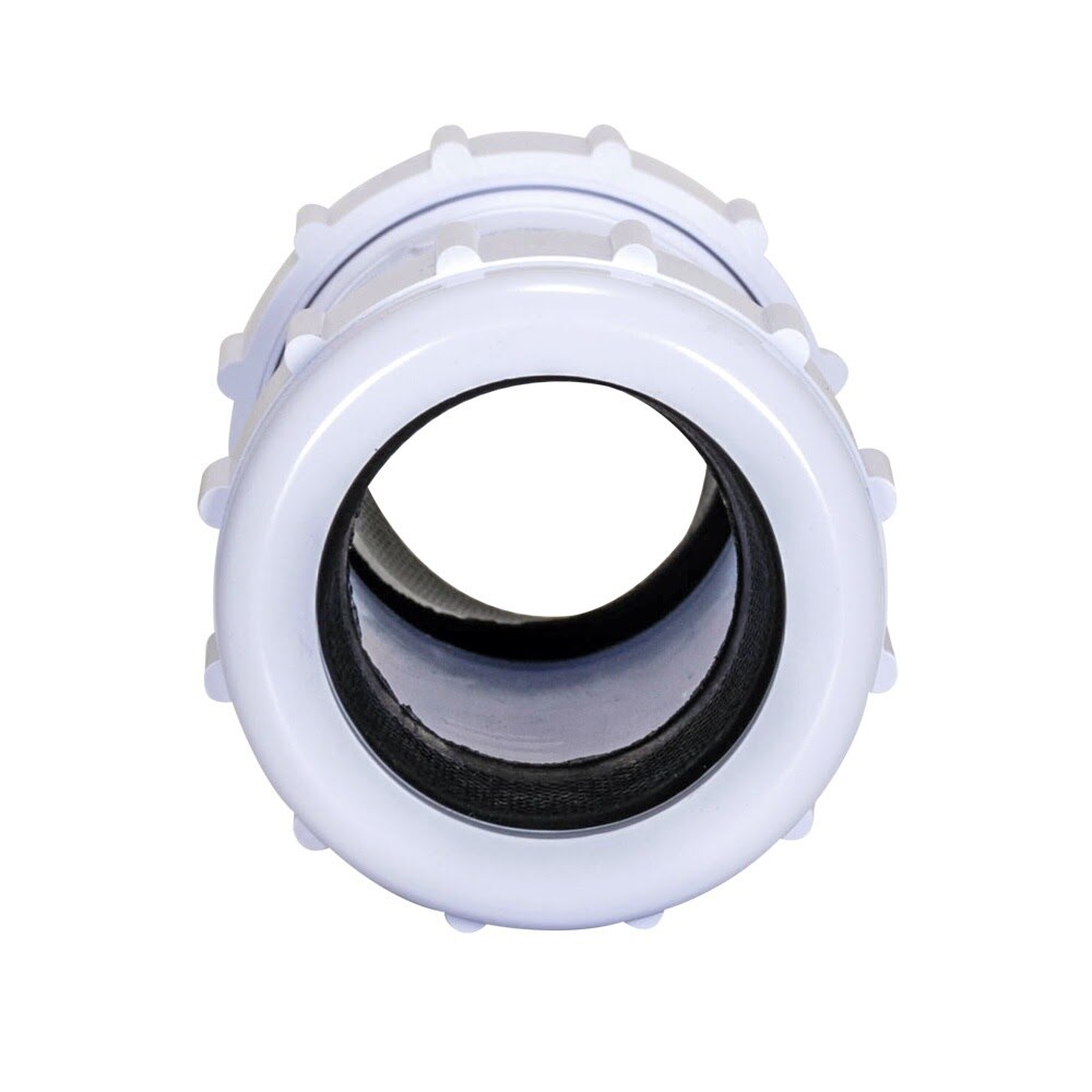 Eastman 20591 1-1/2 in IPS PVC Schedule 40 Compression Coupling for Pipe Repair - 2