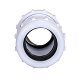 Eastman 20591 1-1/2 in IPS PVC Schedule 40 Compression Coupling for Pipe Repair - 2