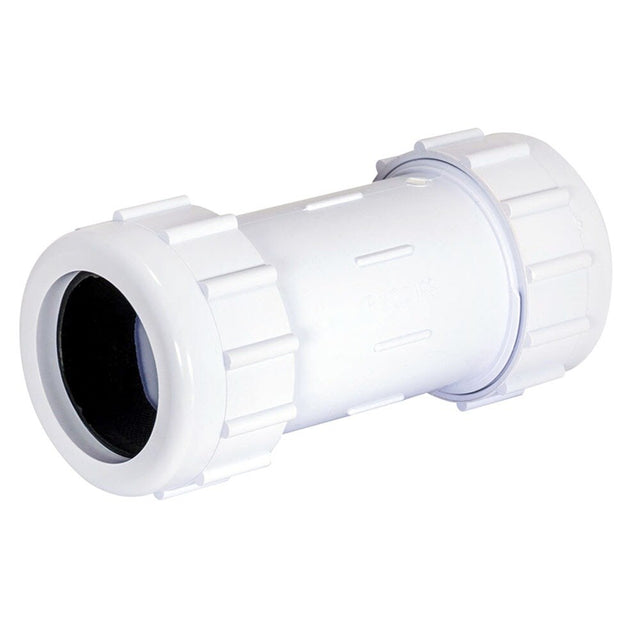 Eastman 20593 2 in IPS PVC Schedule 40 Compression Coupling for Pipe Repair