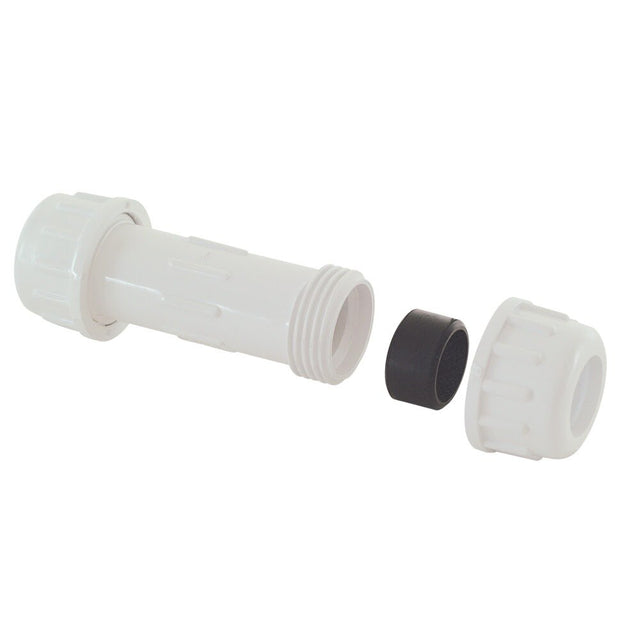 Eastman 20599 4 in. IPS PVC Schedule 40 Compression Coupling for Cold Water Lines