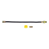 Eastman 20BE52V05124K 1/2 in. OD x 24 in. Black Stainless Steel Gas Log Kit with EFV - 2