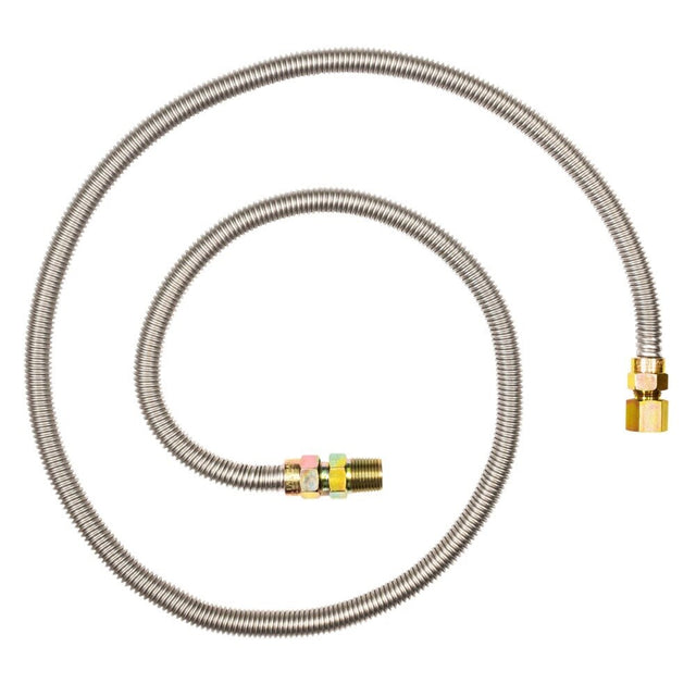 Eastman 20SS515060 1/2 in. OD x 60 in. Stainless Steel Gas Connector with 1/2 in. FIP x 1/2 in. MIP