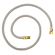 Eastman 20SS515072 1/2 in OD x 72 in Stainless Steel Gas Connector FIP x MIP