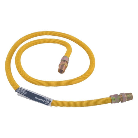 Eastman 20YE505060B 60 in. 1/2 in. OD Stainless Steel Gas Connector with 1/2 in. MIP Ends