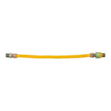 Eastman 20YE50V018B 1/2 in. OD x 18 in. Stainless Steel Gas Connector with EFV and 1/2 in. MIP Ends - 2
