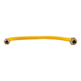 Eastman 20YE50V024B 1/2 in. OD x 24 in. Yellow Stainless Steel EFV Gas Connector MIP x MIP - 3