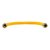 Eastman 20YE515018B 1/2 in OD x 18 in Yellow Stainless Steel Gas Connector with 1/2 in FIP x MIP - 3