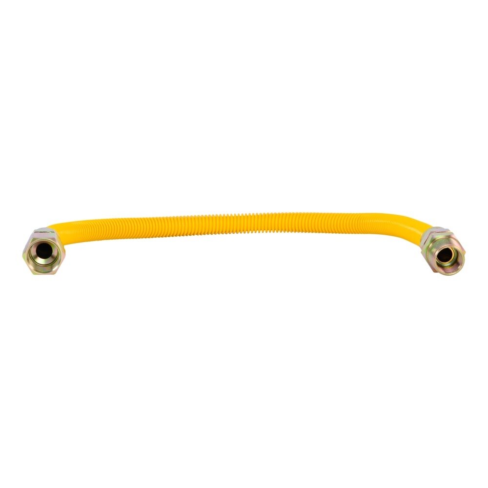 Eastman 20YE515024B 1/2 in OD x 24 in Stainless Steel Gas Connector 1/2 in FIP x 1/2 in MIP - 3