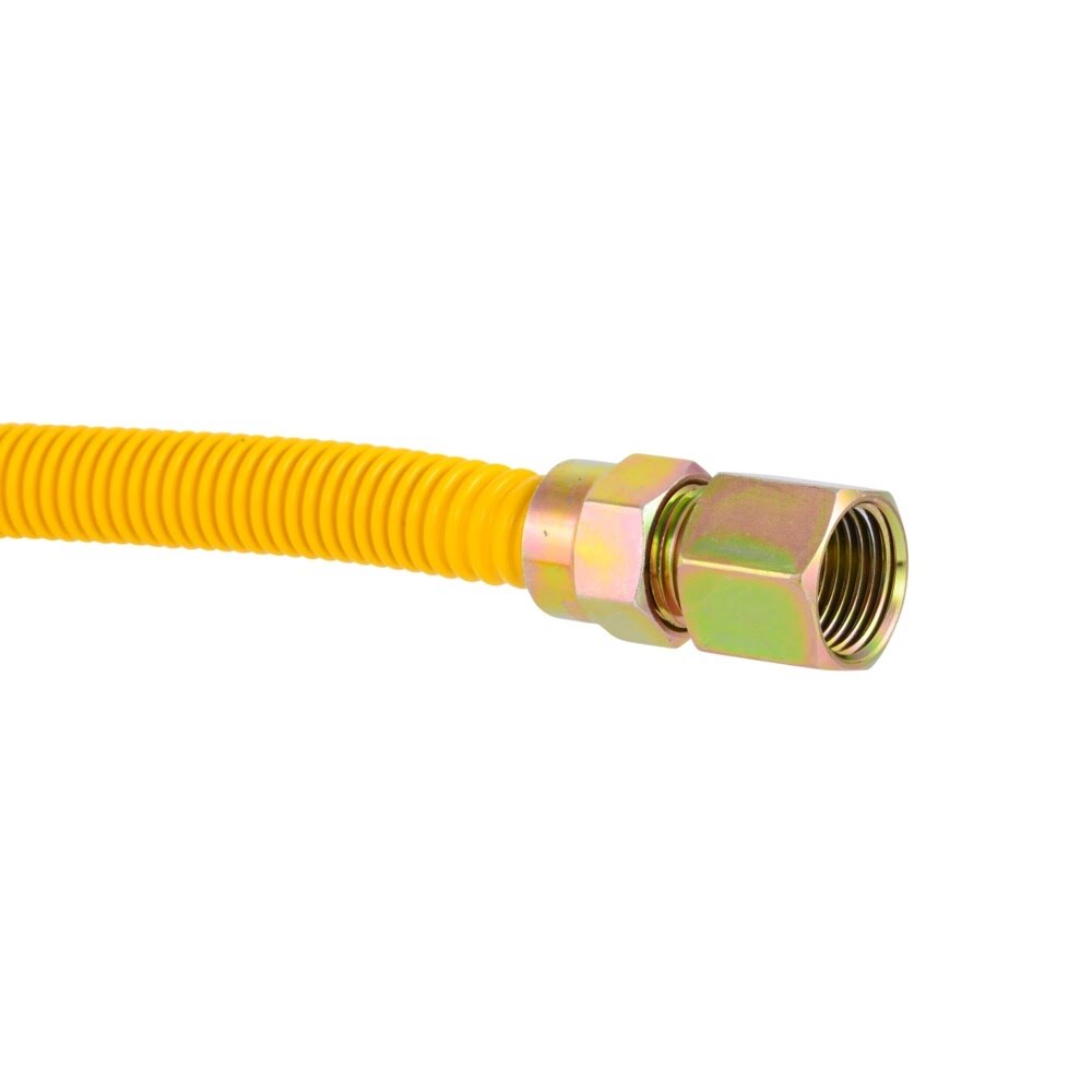 Eastman 20YE515048B 1/2 in. OD x 48 in. Stainless Steel Gas Connector 1/2 in. FIP x 1/2 in. MIP - 3