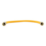 Eastman 20YE515124B 1/2 in. OD x 24 in. Yellow Stainless Steel Gas Connector with 1/2 in. FIP Ends - 3