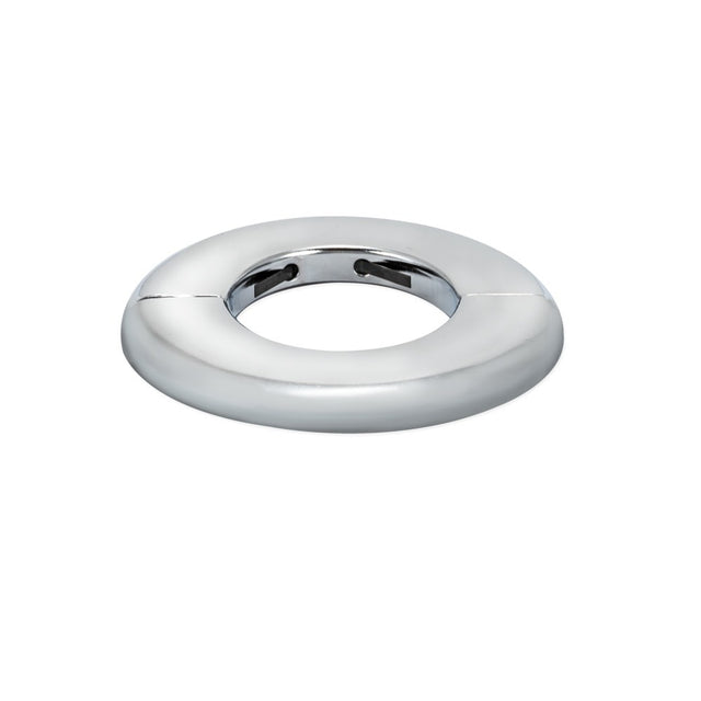 Eastman 25732 1/2 in. IPS Heavy Duty Split Escutcheon Plate for Floor and Ceiling Chrome Plated