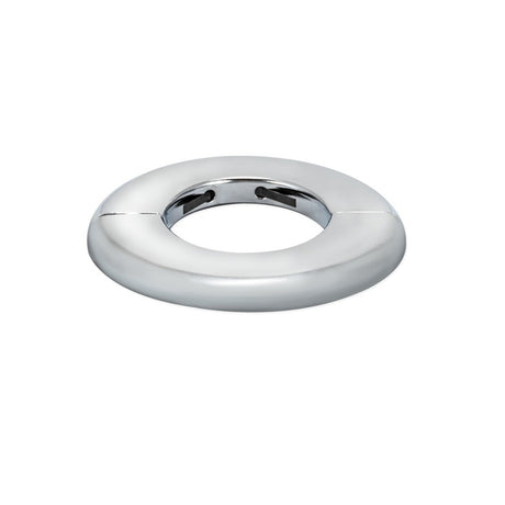 Eastman 25732 1/2 in. IPS Heavy Duty Split Escutcheon Plate for Floor and Ceiling Chrome Plated