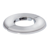 Eastman 25733 3/4 in IPS Heavy Duty Split Escutcheon Plate for Floor and Ceiling Chrome Plated