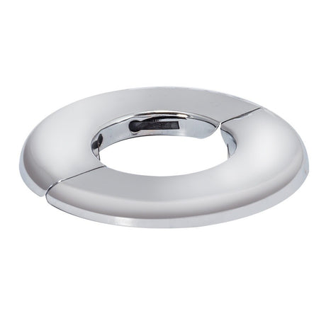 Eastman 25733 3/4 in IPS Heavy Duty Split Escutcheon Plate for Floor and Ceiling Chrome Plated