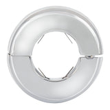 Eastman 25733 3/4 in IPS Heavy Duty Split Escutcheon Plate for Floor and Ceiling Chrome Plated - 2