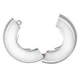 Eastman 25733 3/4 in IPS Heavy Duty Split Escutcheon Plate for Floor and Ceiling Chrome Plated - 3