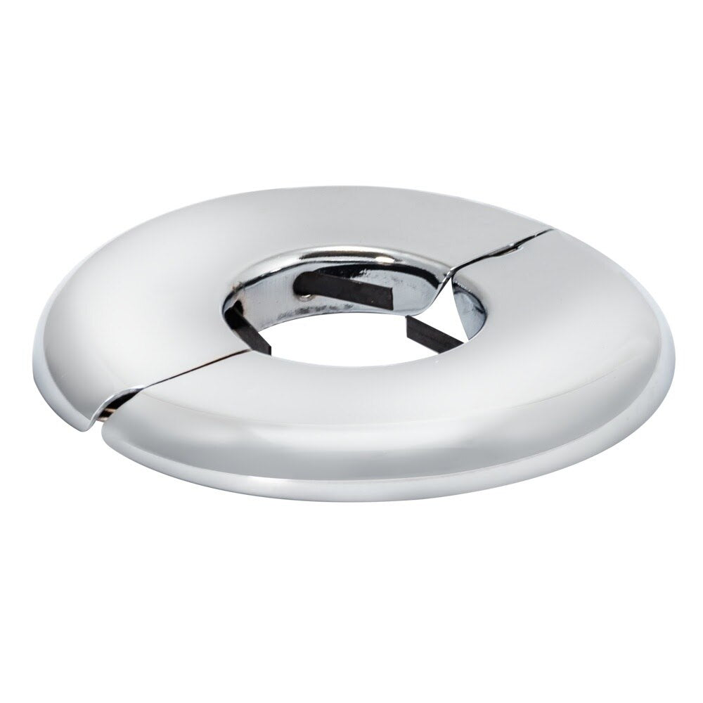 Eastman 25735 1-1/4 in. IPS Heavy Duty Split Escutcheon Plate Chrome Plated