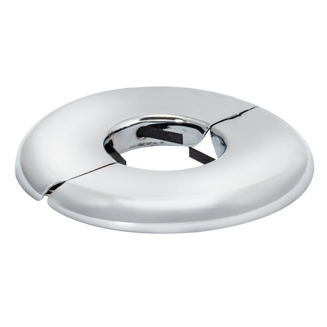 Eastman 25735 1-1/4 in. IPS Heavy Duty Split Escutcheon Plate Chrome Plated
