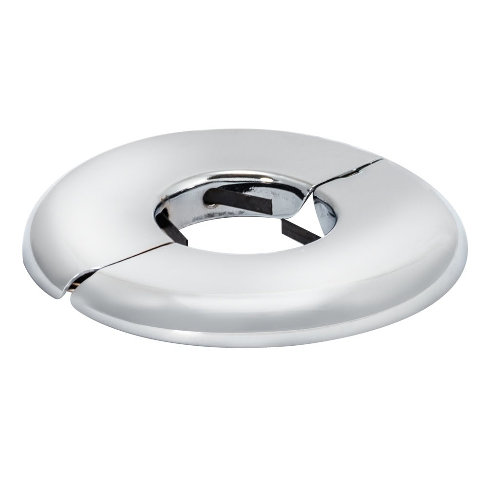 Eastman 25735 1-1/4 in. IPS Heavy Duty Split Escutcheon Plate Chrome Plated