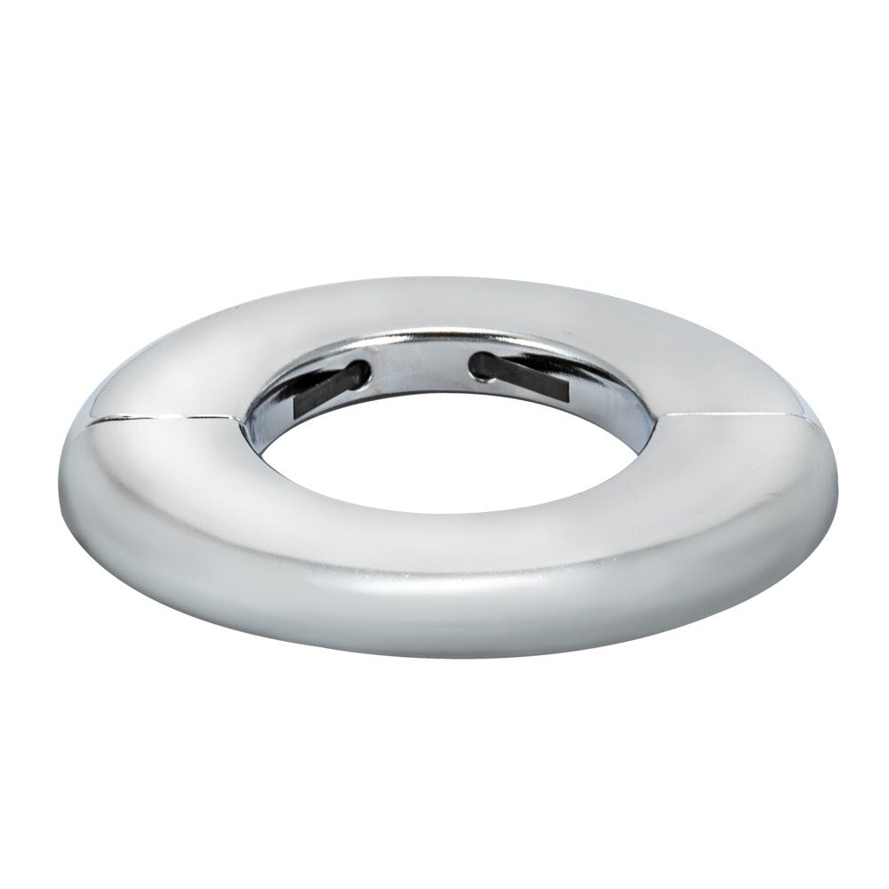 Eastman 25736 1-1/2 in IPS Heavy Duty Split Escutcheon Plate for Floor and Ceiling Chrome Plated