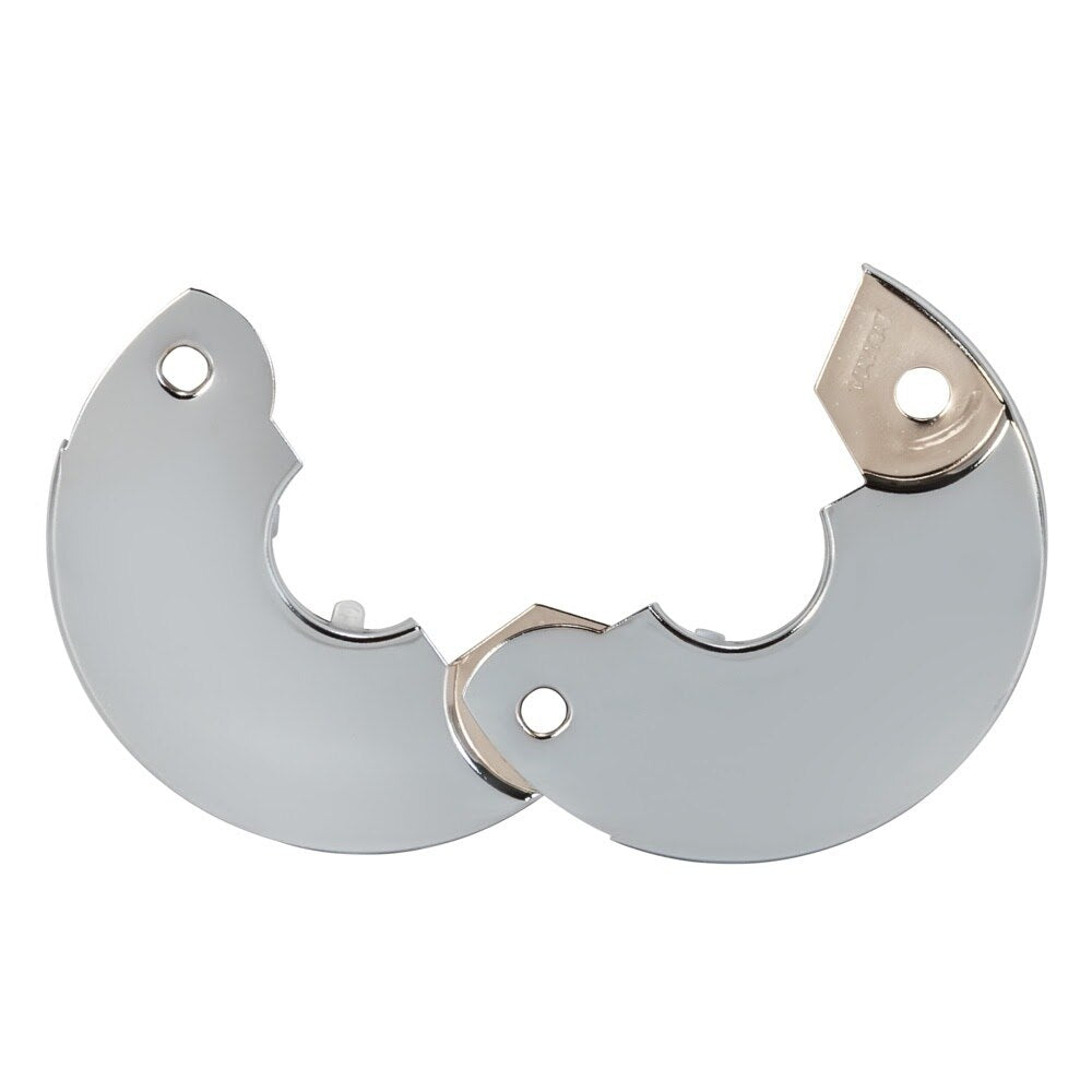 Eastman 25743 1/2 in IPS Chrome Plated Steel Escutcheon Ring for Floor and Ceiling - 3