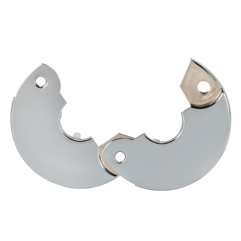 Eastman 25743 1/2 in IPS Chrome Plated Steel Escutcheon Ring for Floor and Ceiling - 3
