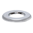 Eastman 25744 2-1/8 in. OD Heavy Duty Split Escutcheon Floor and Ceiling Plate Chrome Plated