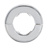 Eastman 25744 2-1/8 in. OD Heavy Duty Split Escutcheon Floor and Ceiling Plate Chrome Plated - 2